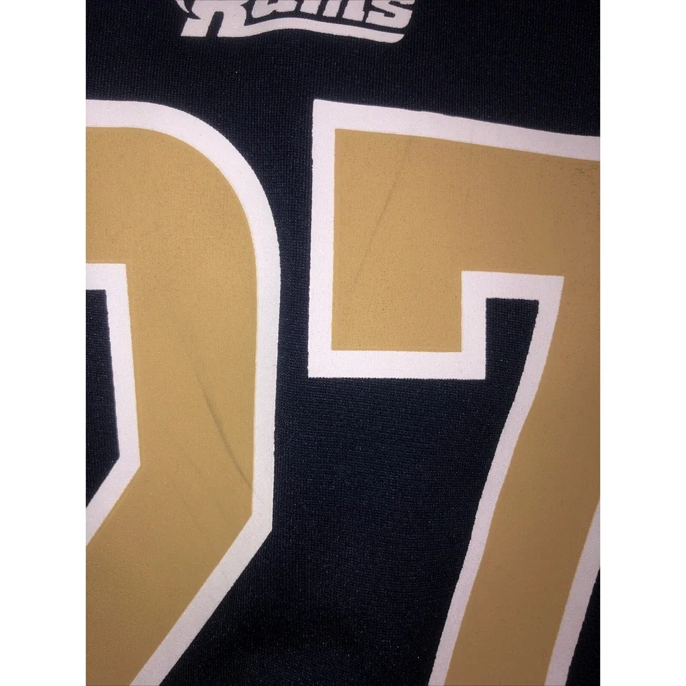 Nike NFL Los‎ Angeles Rams Jersey #27 Quintin Mikell Kids Youth S 8 Navy